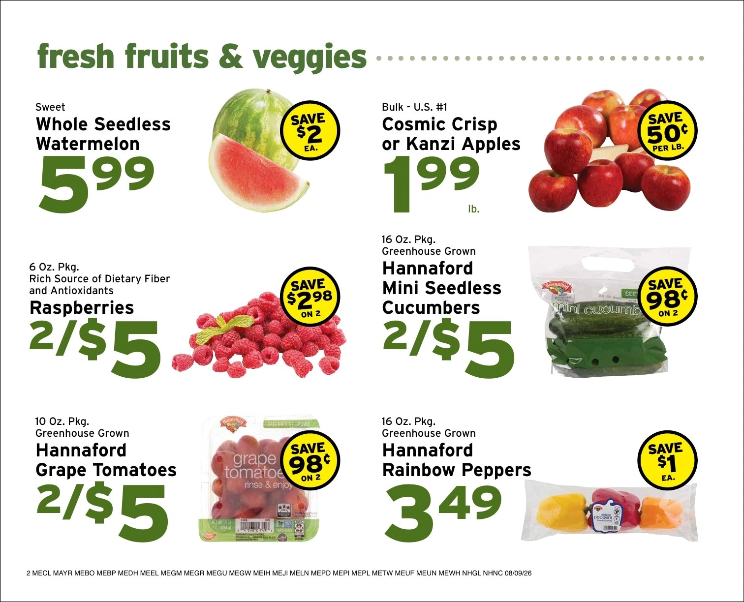 Graves' Shop 'n Save flyer page 2