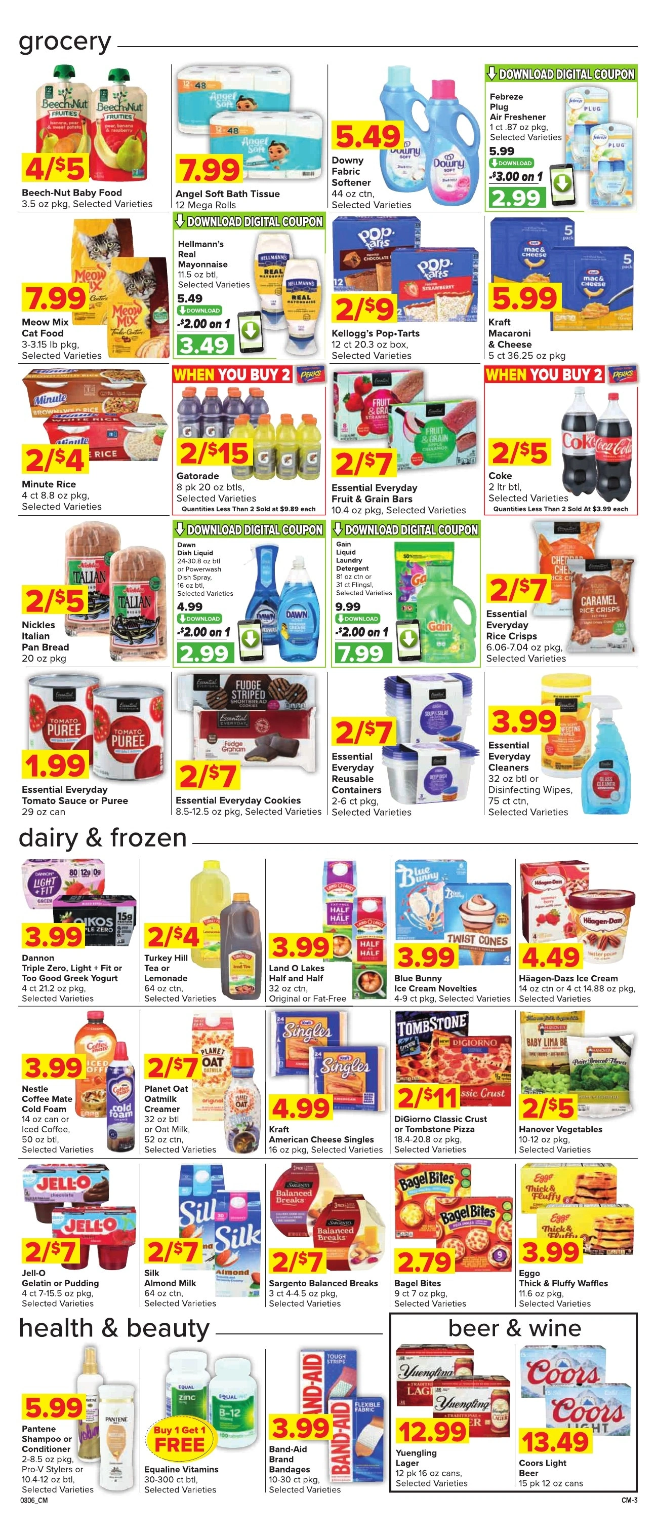 Grove City County Market flyer page 3