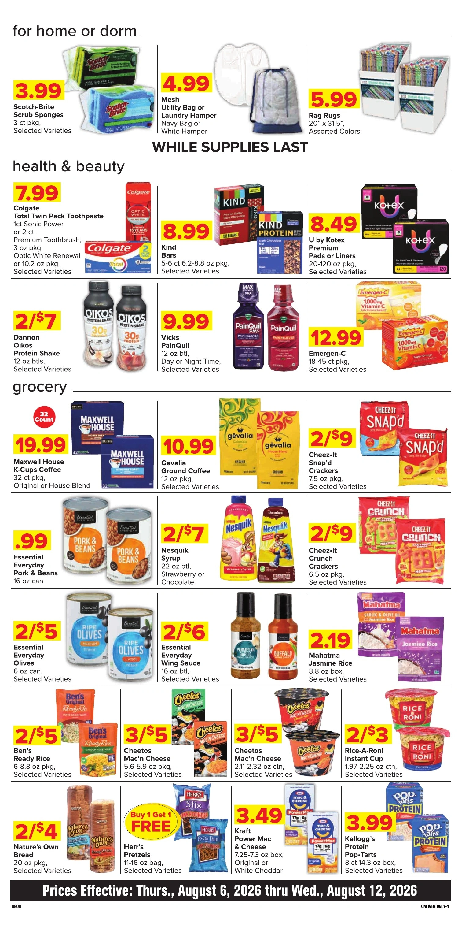 Grove City County Market flyer page 8
