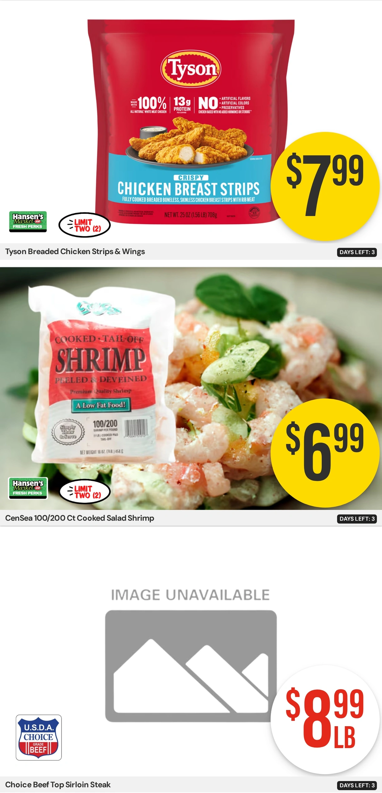 Hansen's IGA flyer page 6