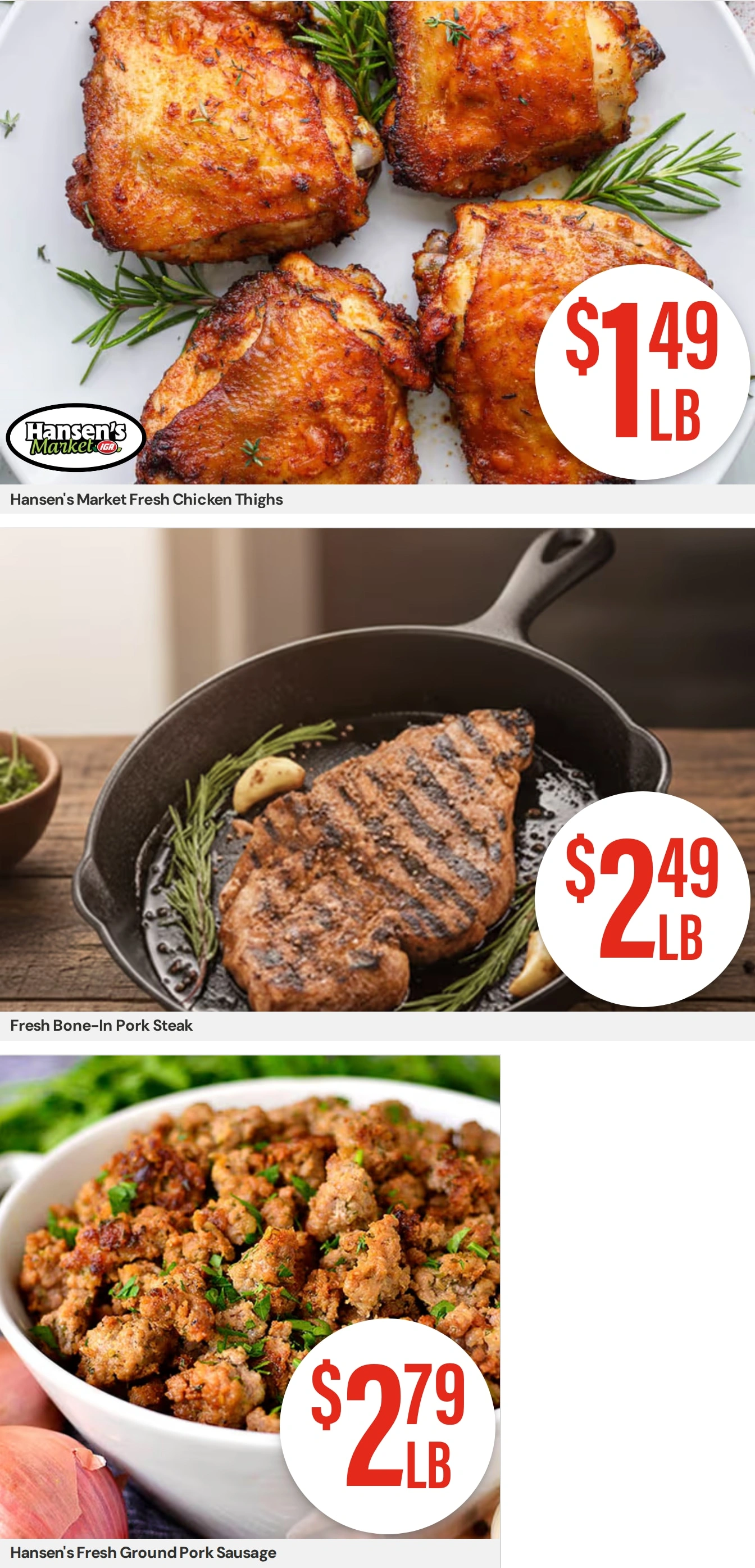 Hansen's IGA flyer page 4