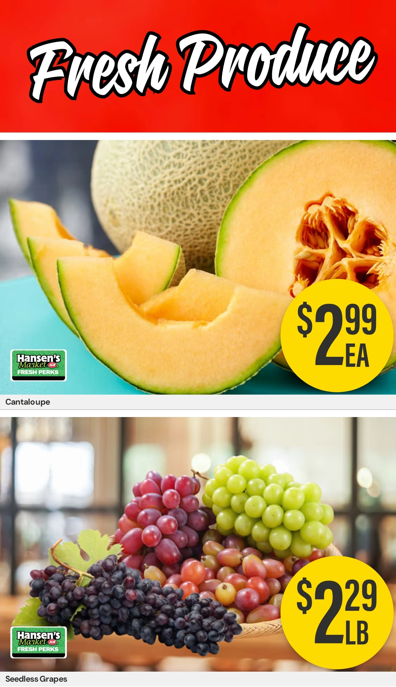 Hansen's IGA flyer page 7