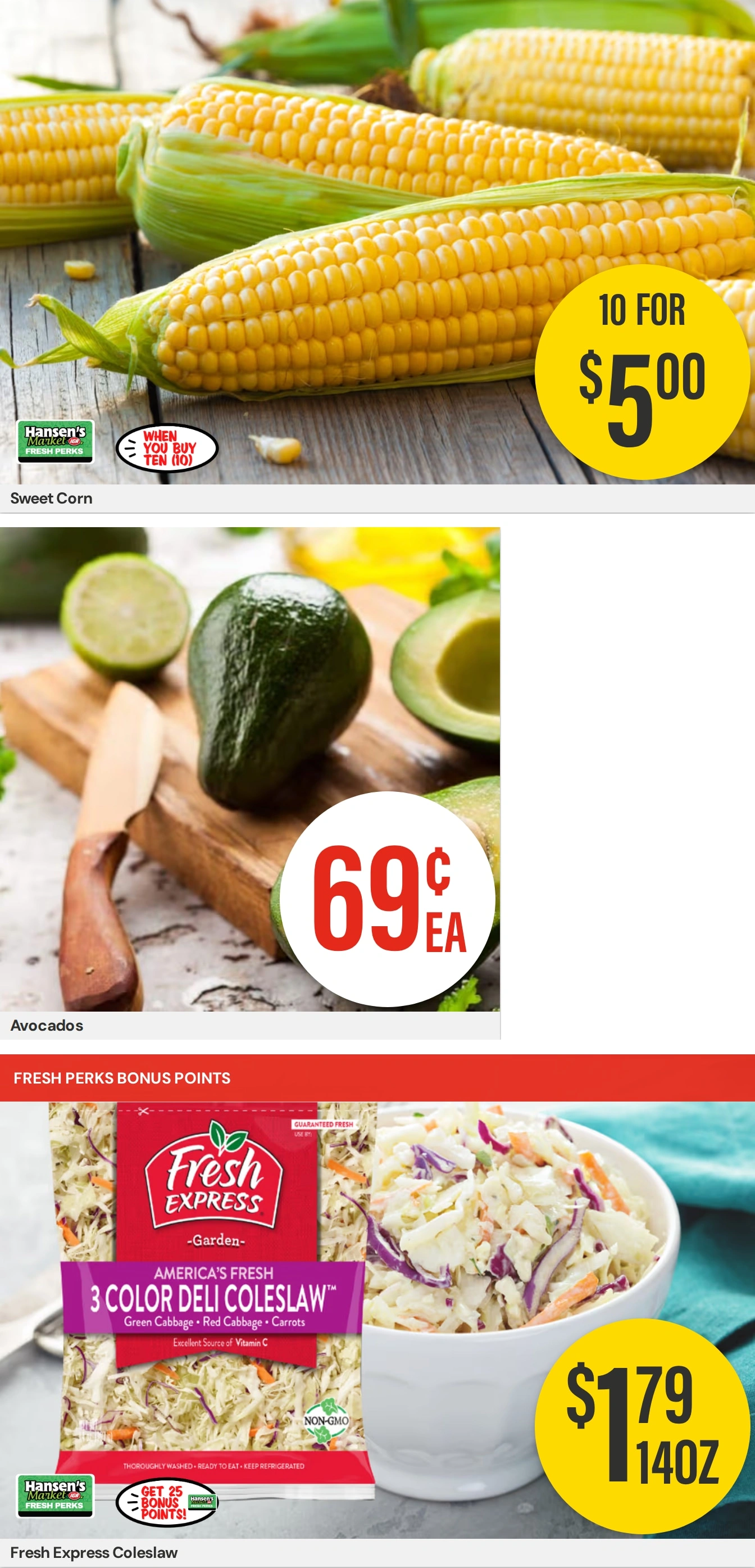 Hansen's IGA flyer page 8