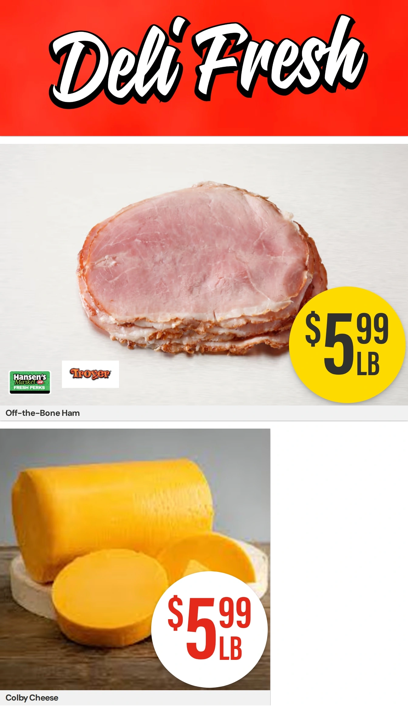 Hansen's IGA flyer page 10