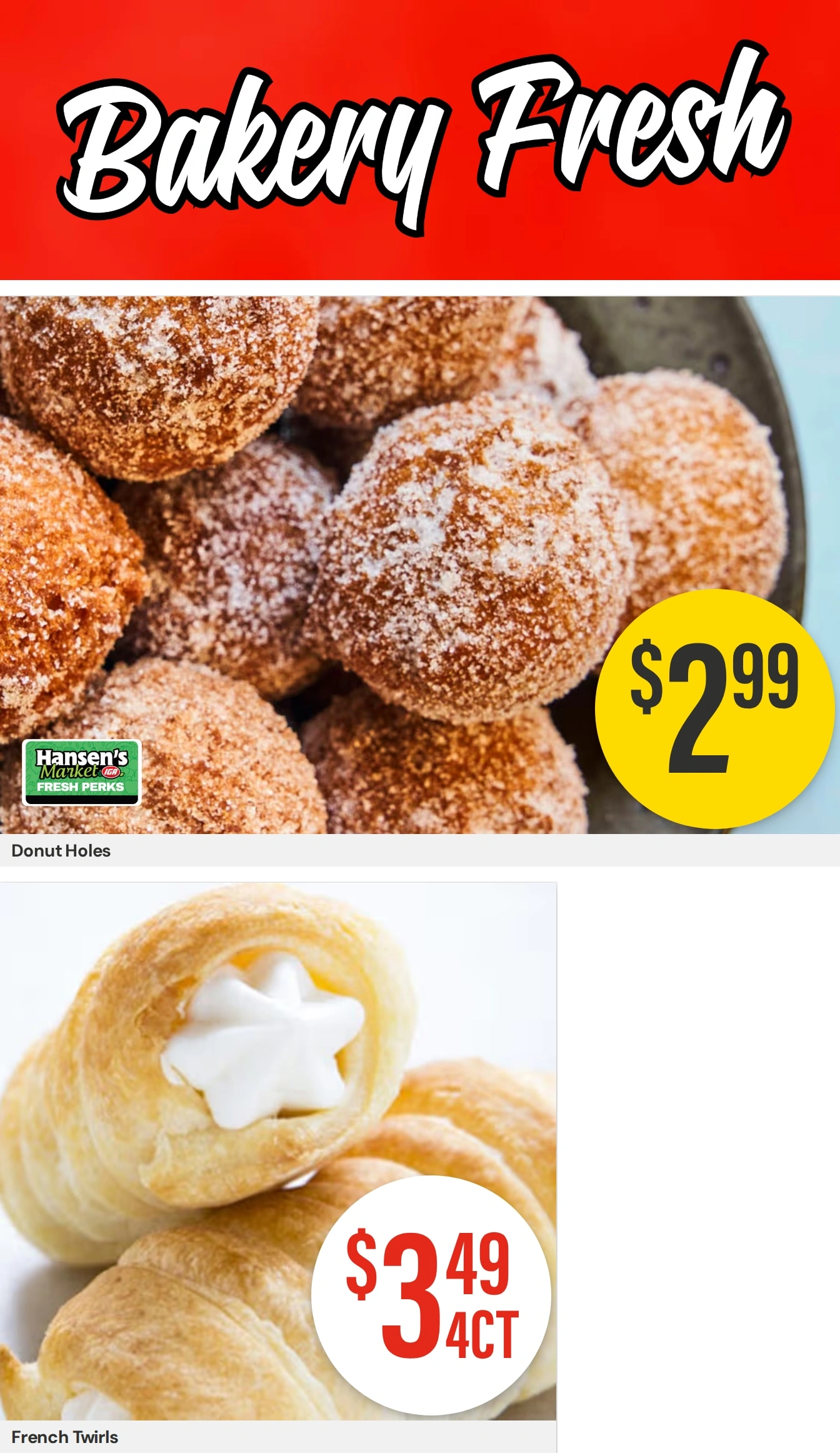 Hansen's IGA flyer page 12