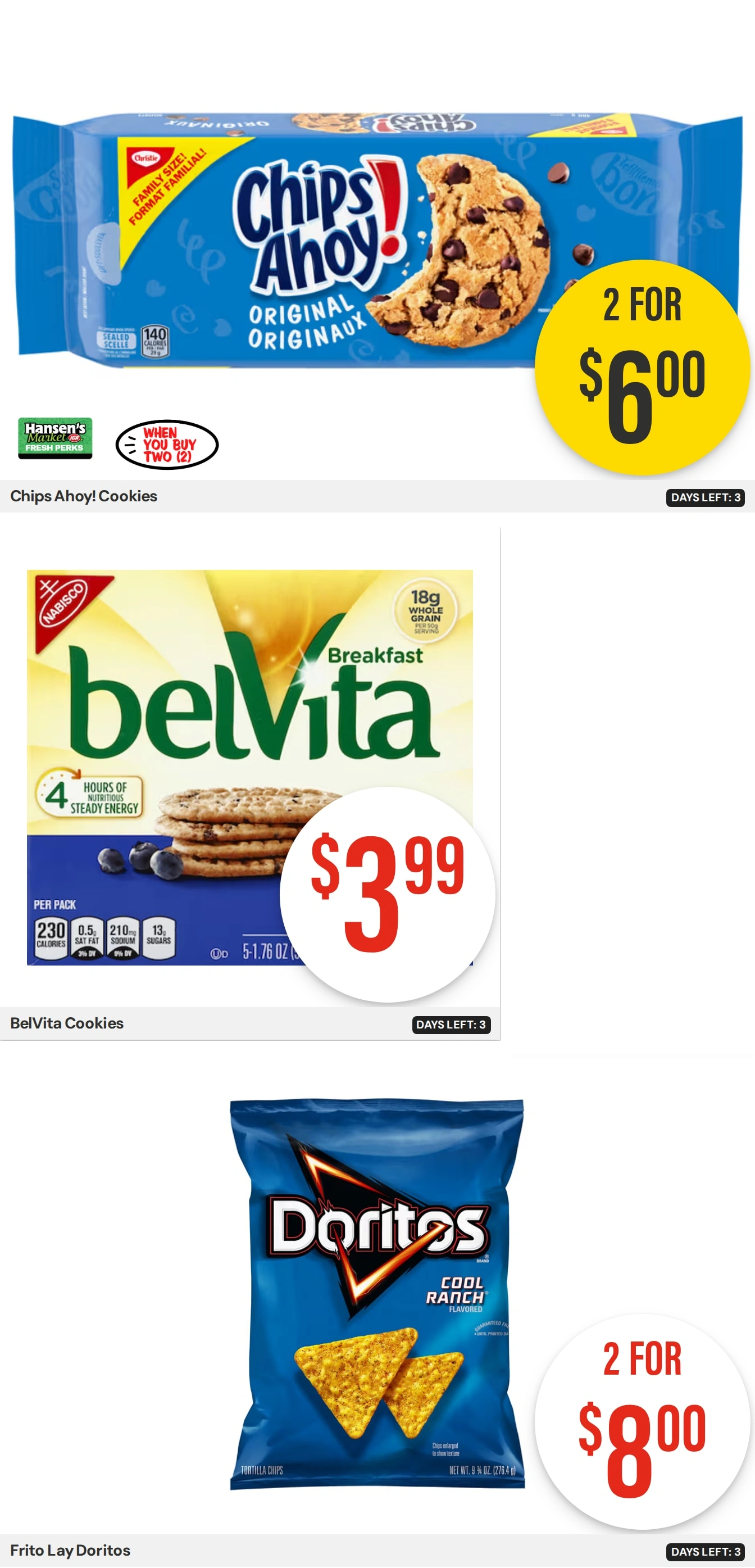 Hansen's IGA flyer page 20
