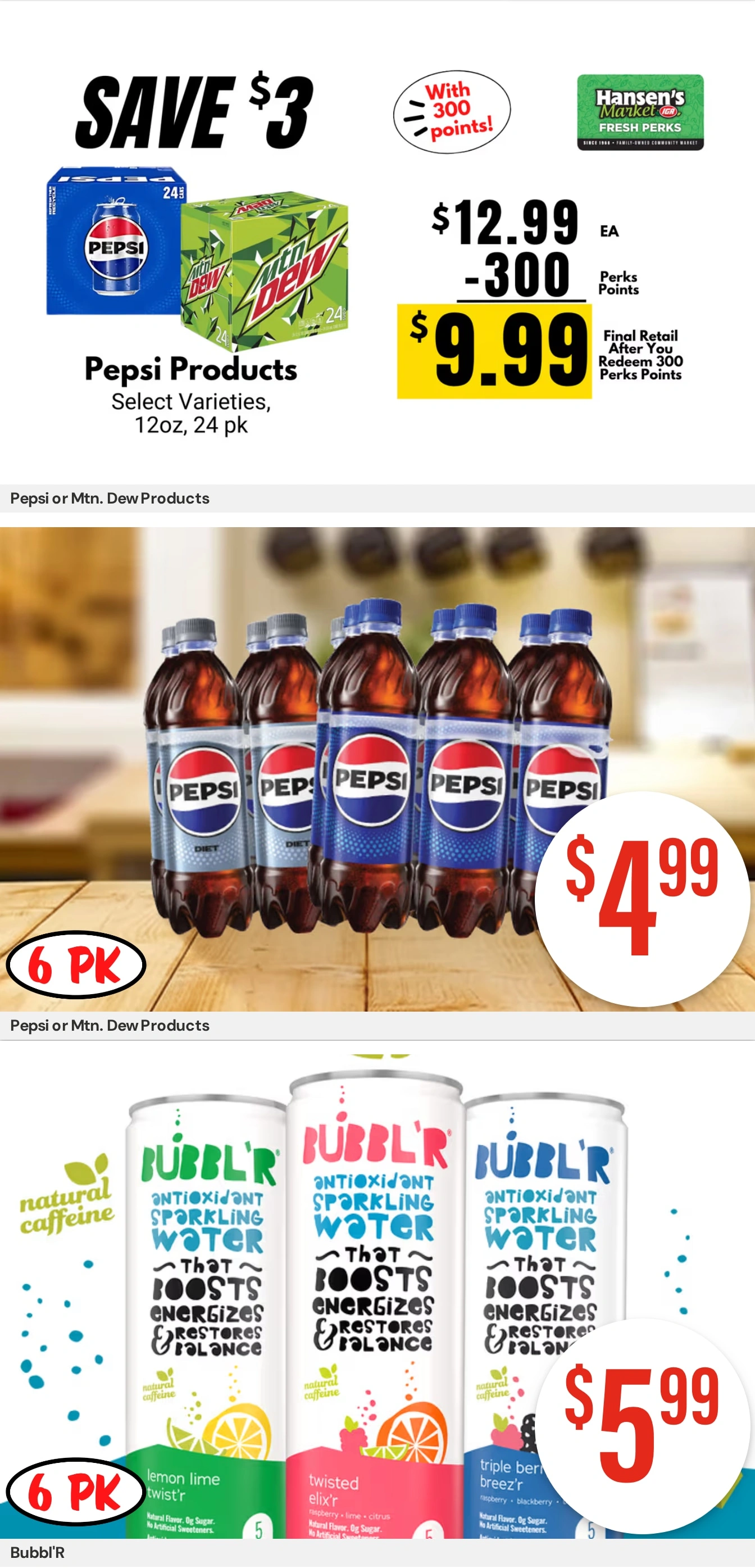 Hansen's IGA flyer page 29