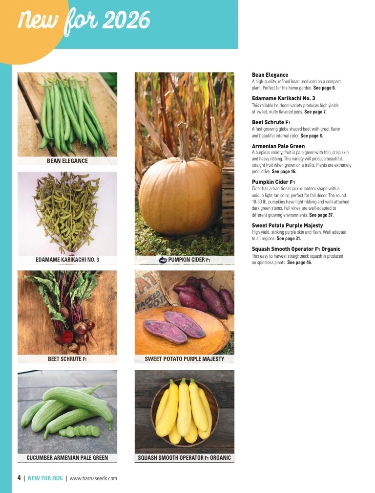 Harris Seeds flyer page 4