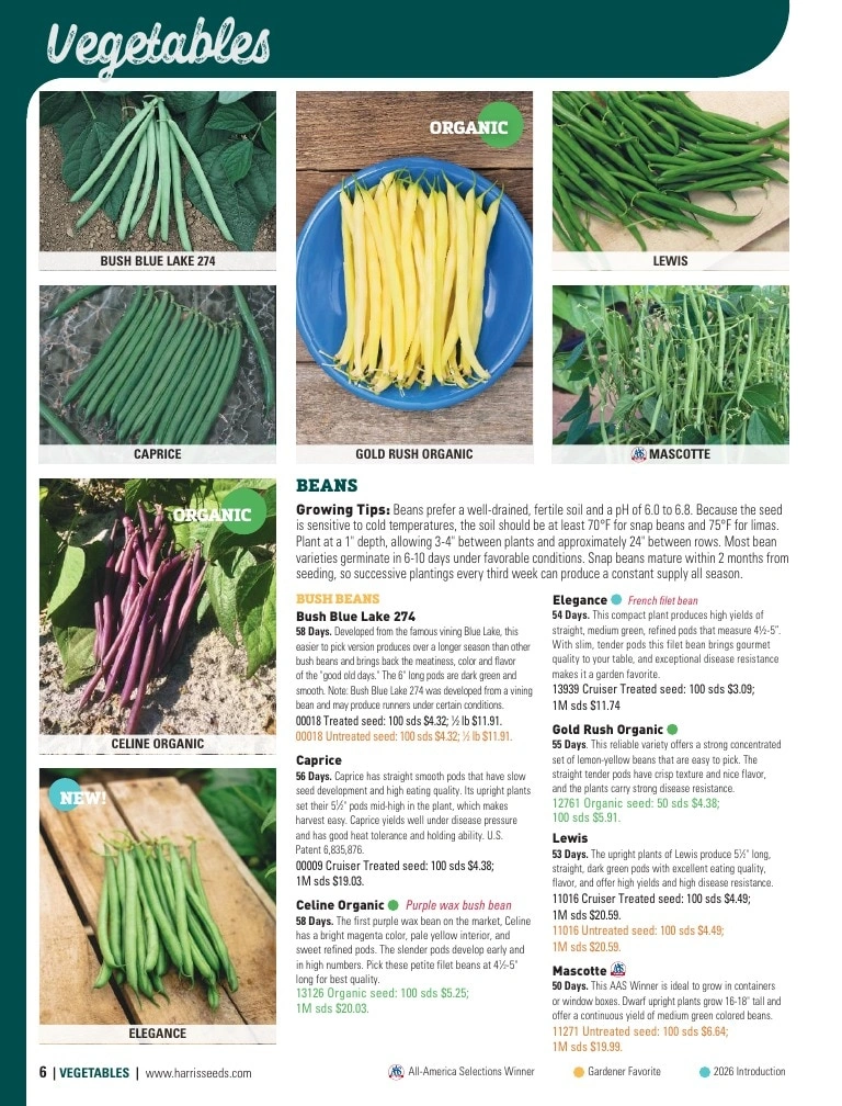 Harris Seeds flyer page 6