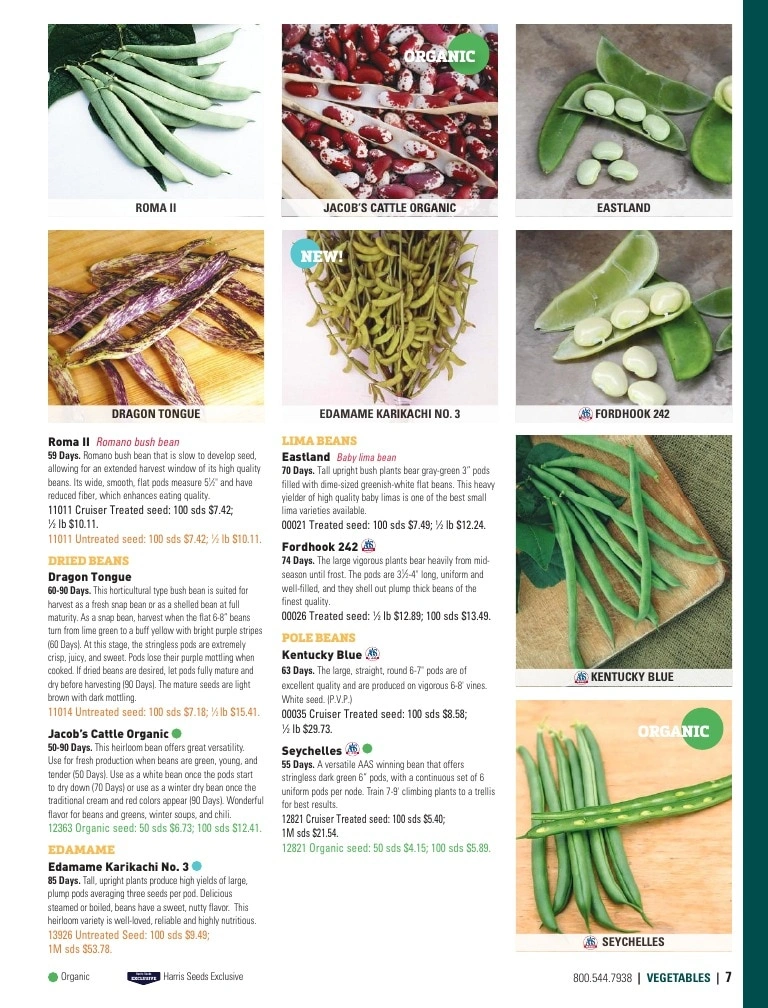 Harris Seeds flyer page 7
