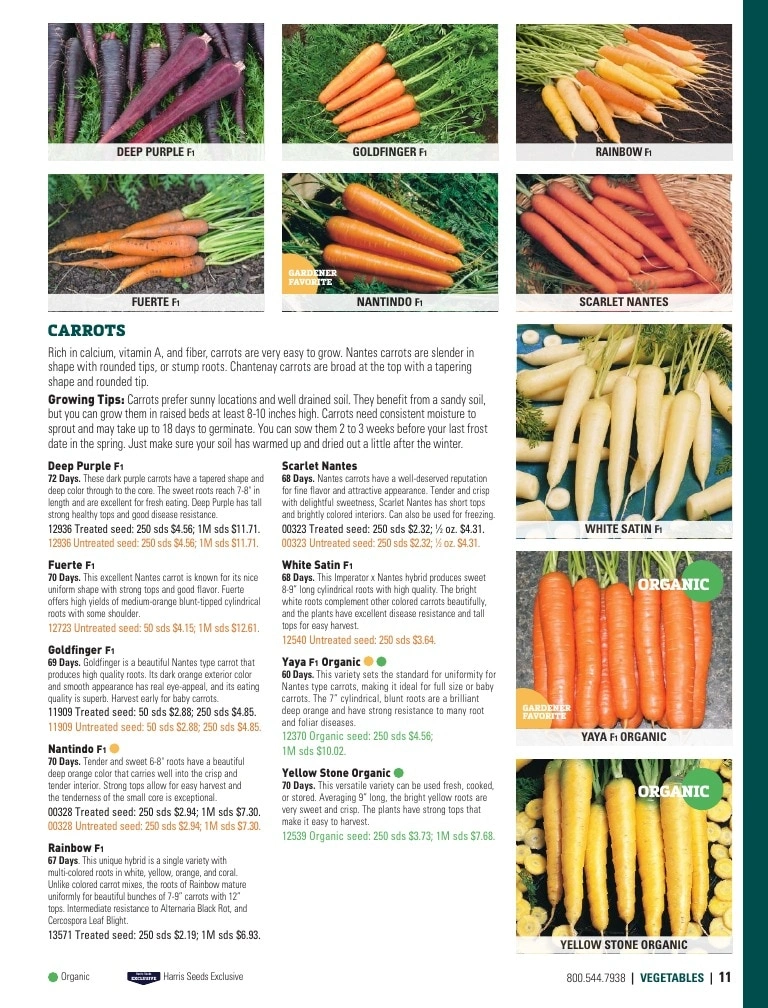 Harris Seeds flyer page 11