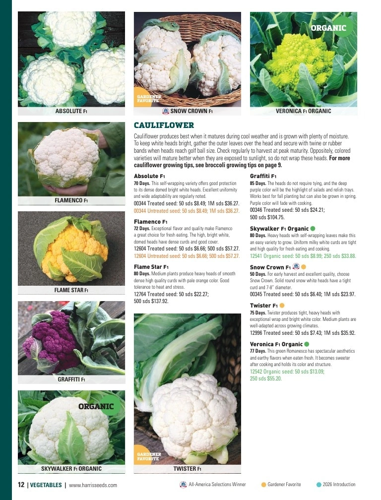 Harris Seeds flyer page 12