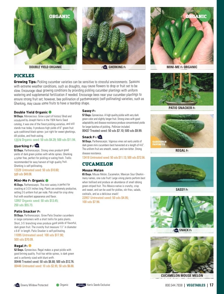 Harris Seeds flyer page 17