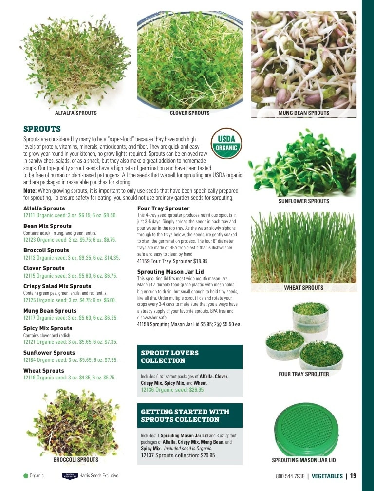 Harris Seeds flyer page 19