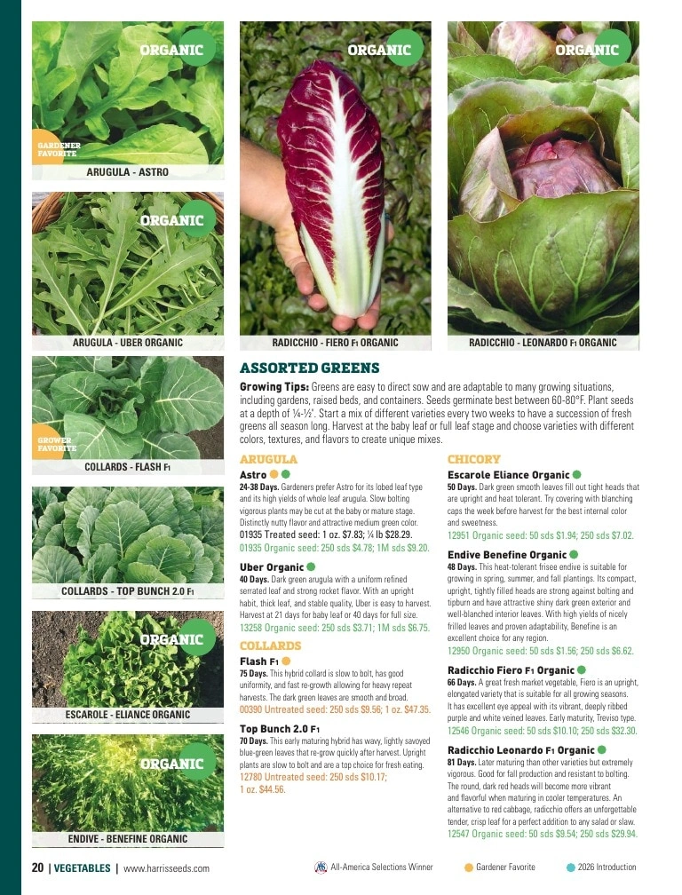 Harris Seeds flyer page 20