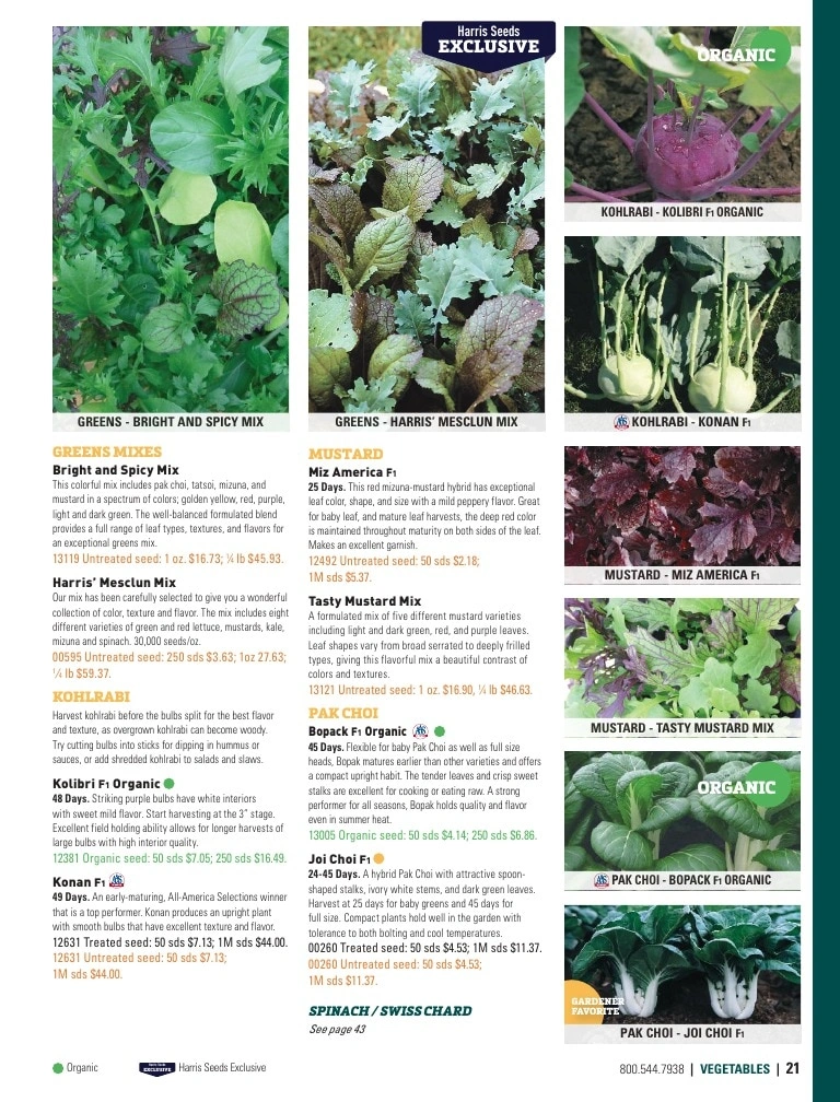 Harris Seeds flyer page 21