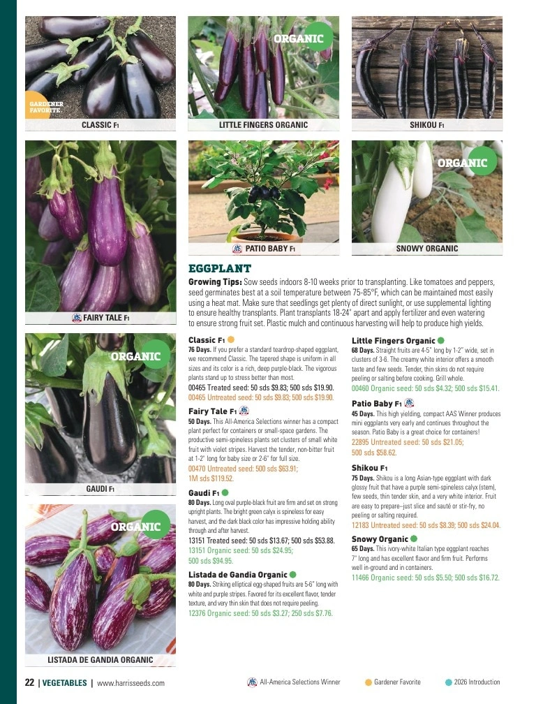 Harris Seeds flyer page 22