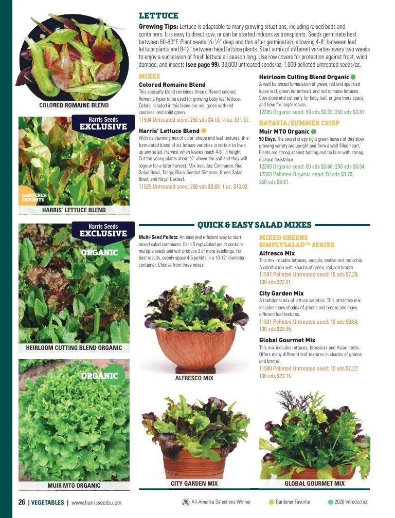 Harris Seeds flyer page 26