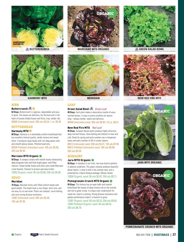 Harris Seeds flyer page 27