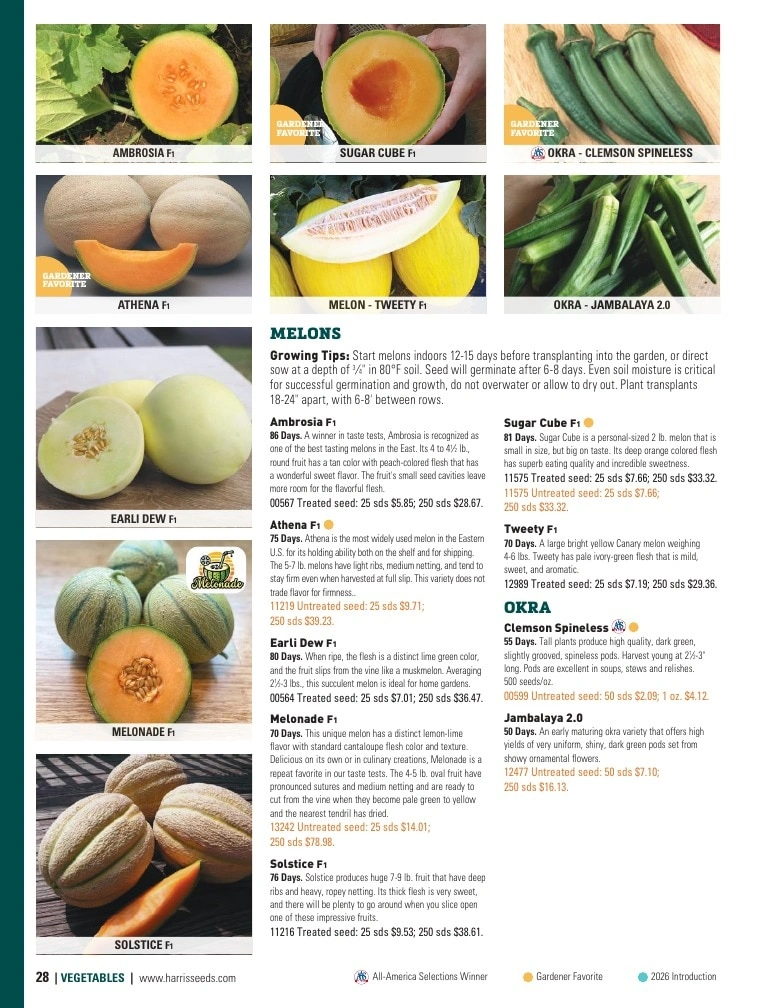 Harris Seeds flyer page 28