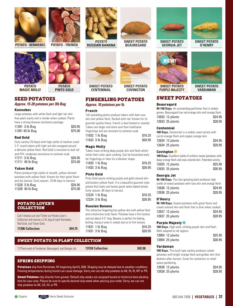 Harris Seeds flyer page 31