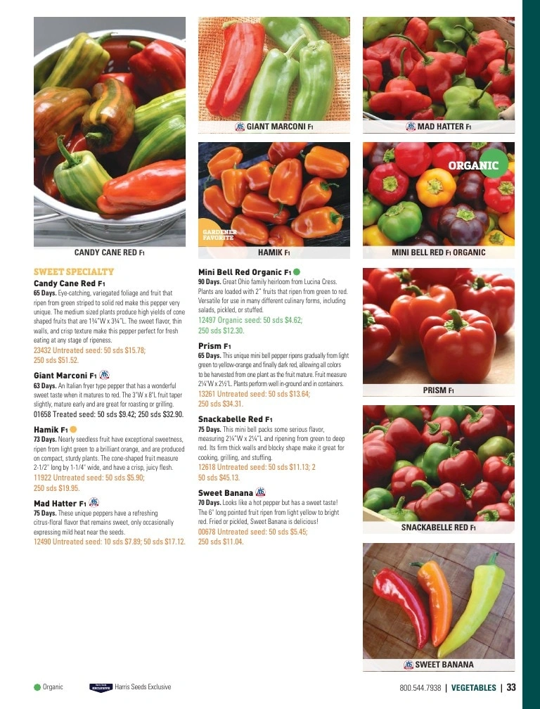 Harris Seeds flyer page 33