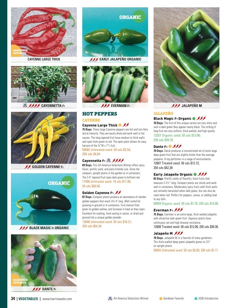 Harris Seeds flyer page 34