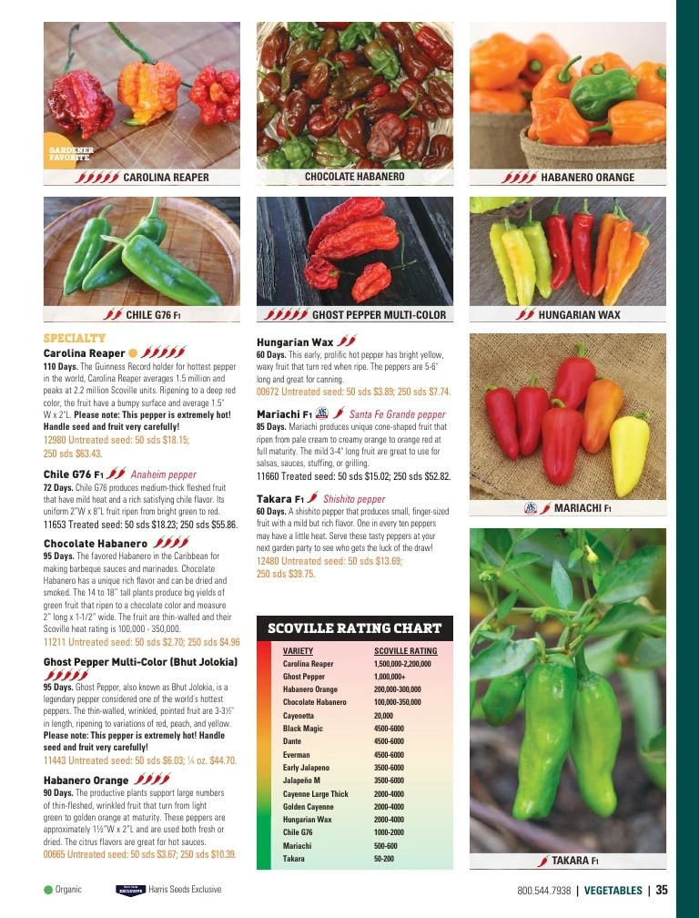 Harris Seeds flyer page 35