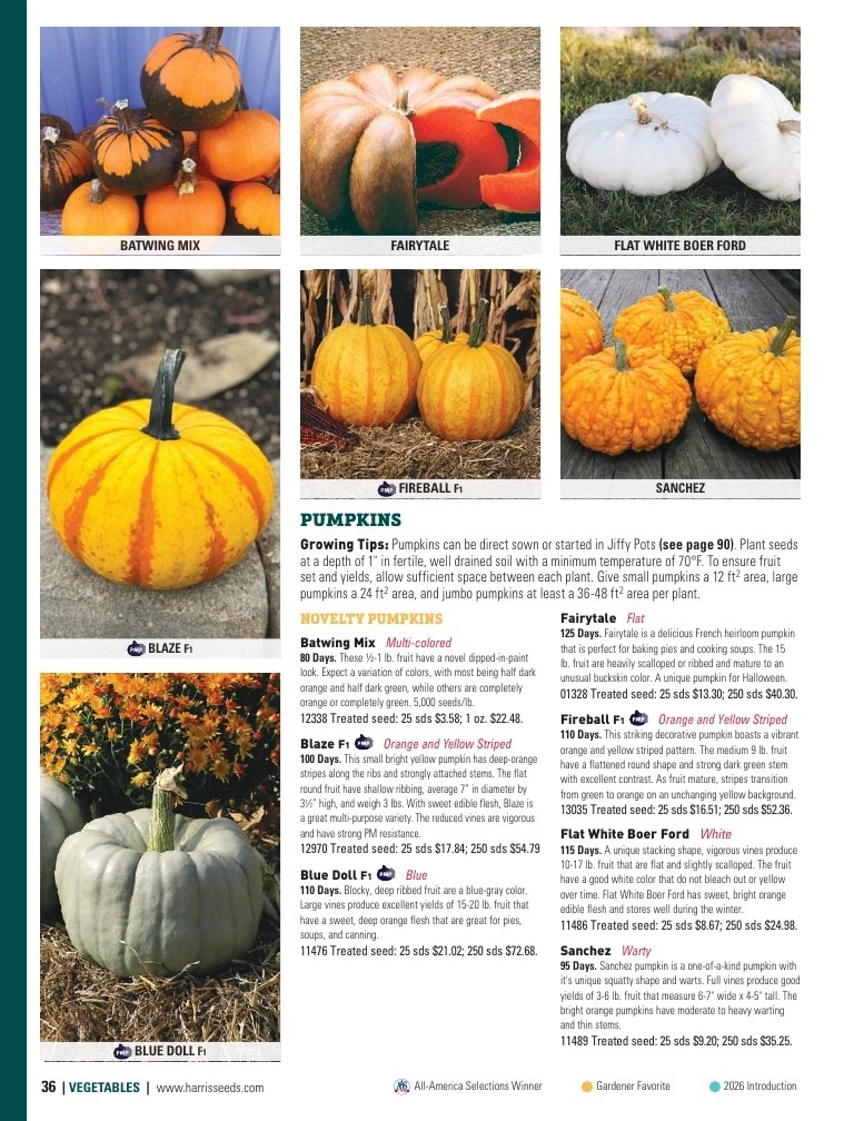 Harris Seeds flyer page 36