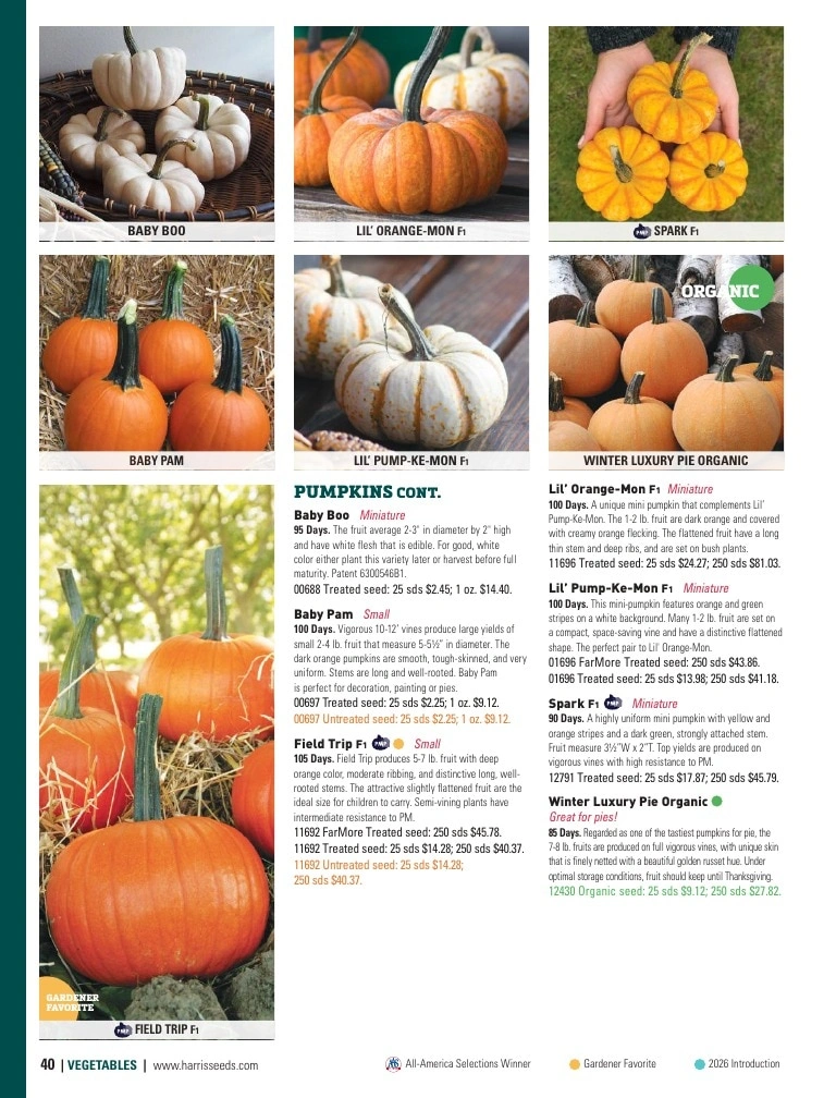 Harris Seeds flyer page 40