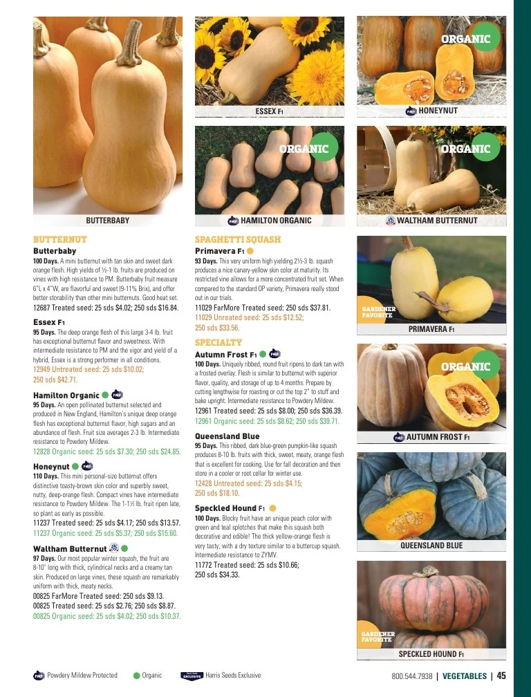 Harris Seeds flyer page 45