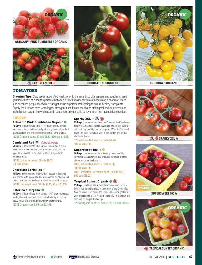 Harris Seeds flyer page 47