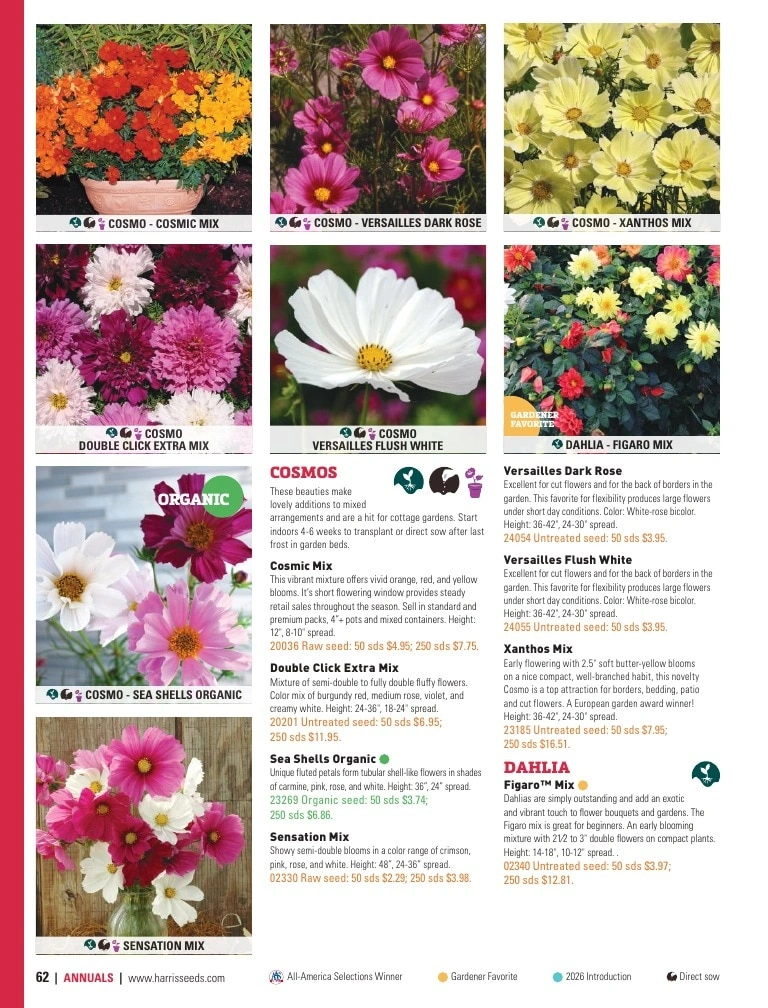 Harris Seeds flyer page 62