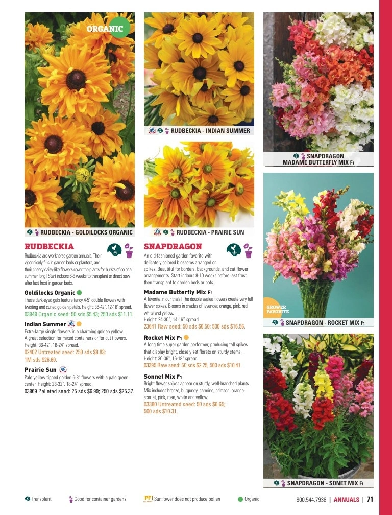 Harris Seeds flyer page 71