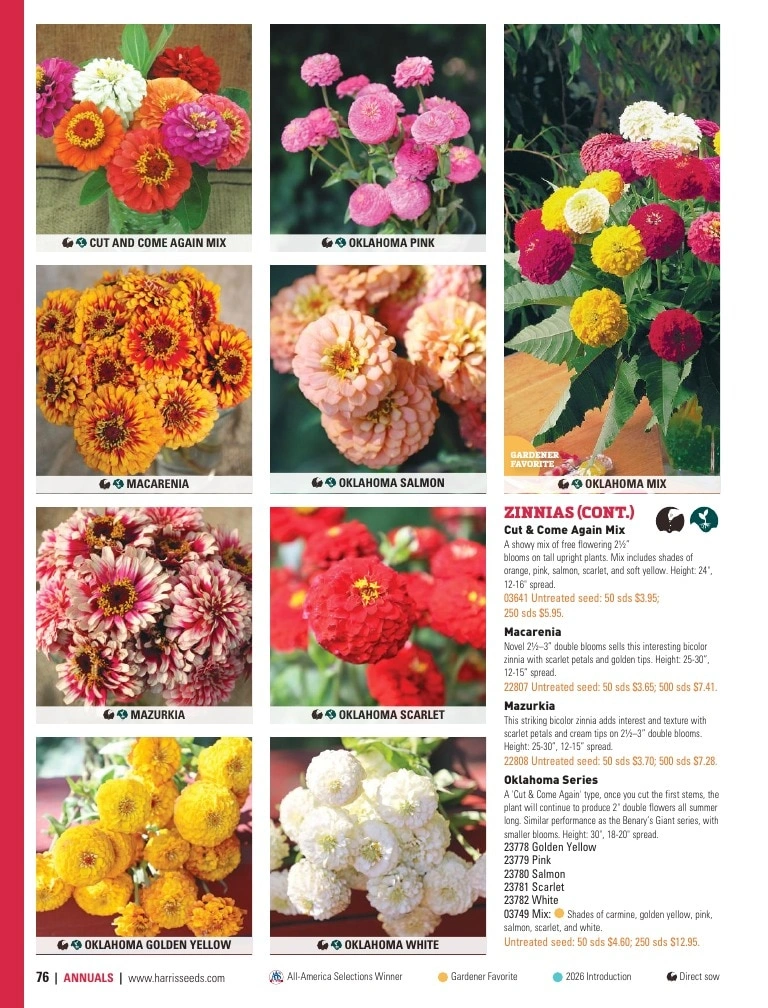 Harris Seeds flyer page 76