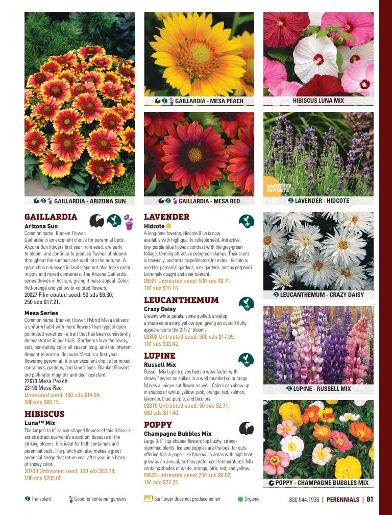 Harris Seeds flyer page 81