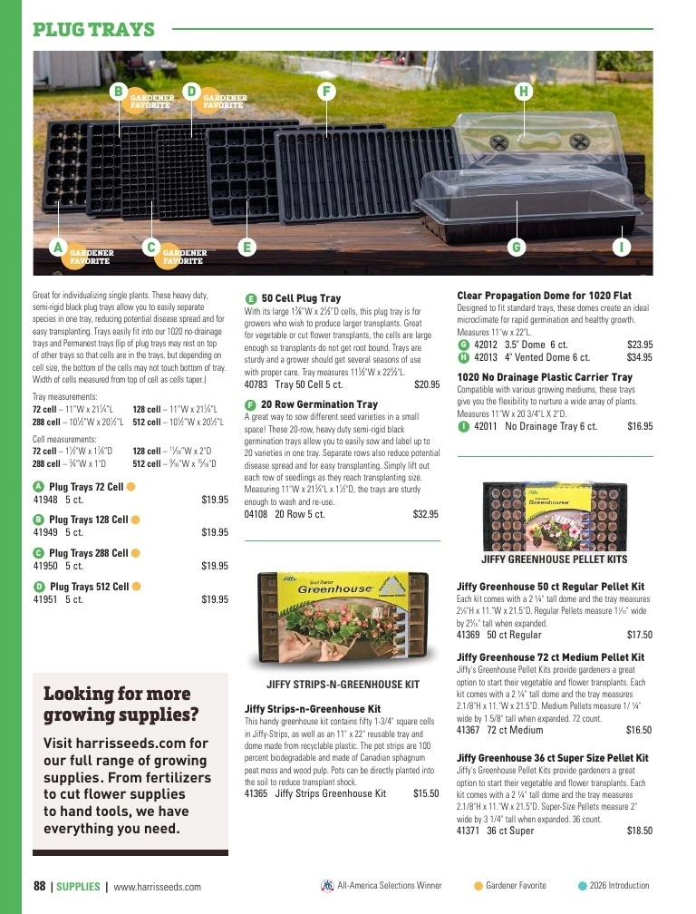 Harris Seeds flyer page 88