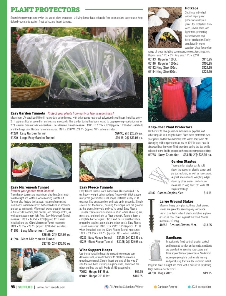 Harris Seeds flyer page 98