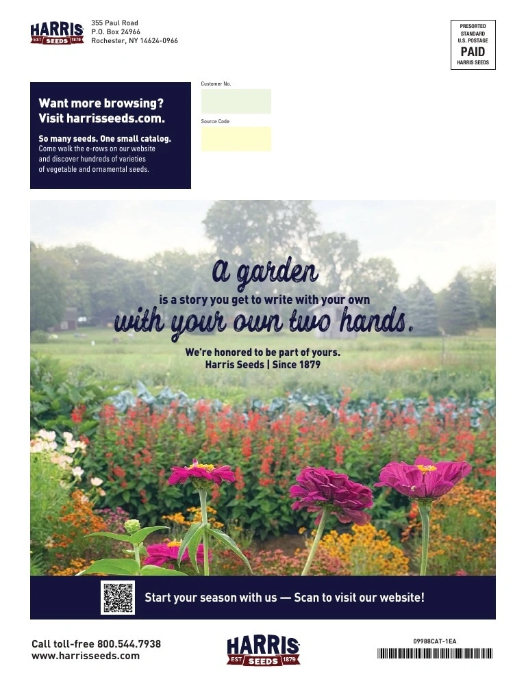 Harris Seeds flyer page 104