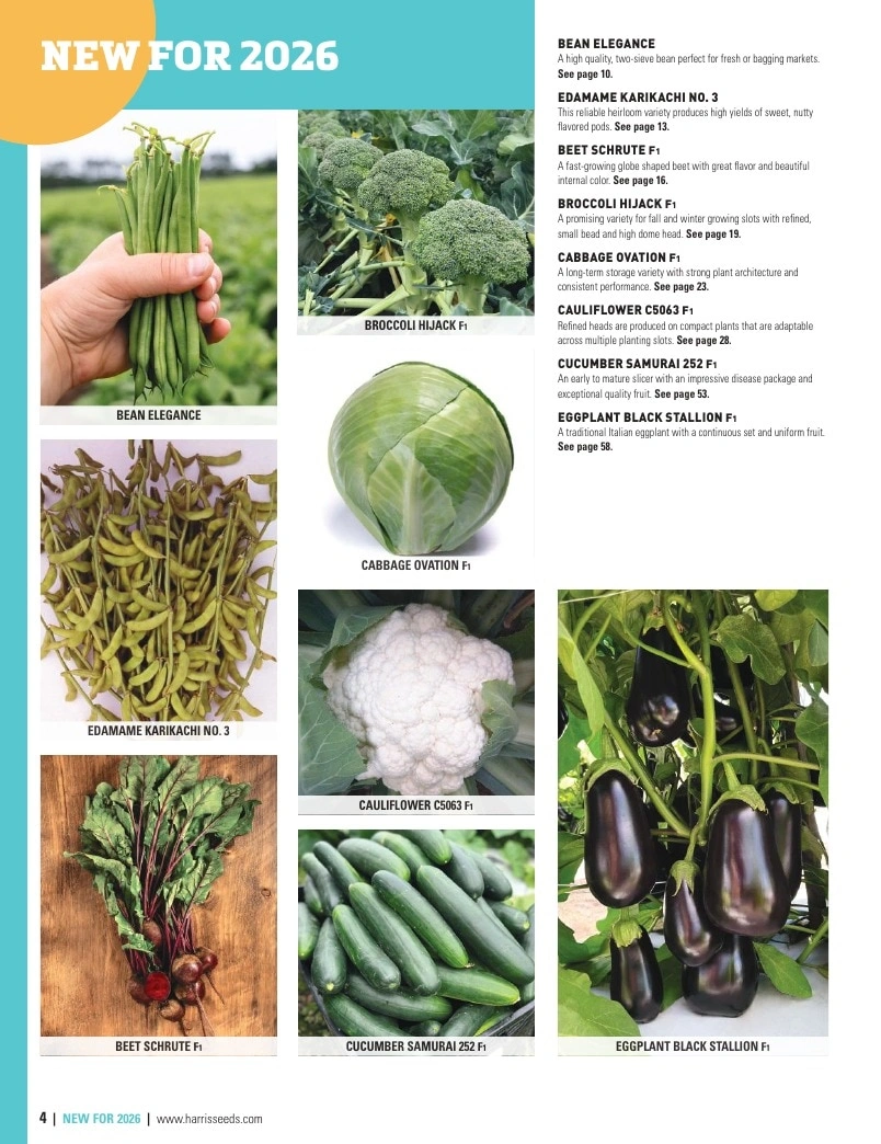 Harris Seeds flyer page 4