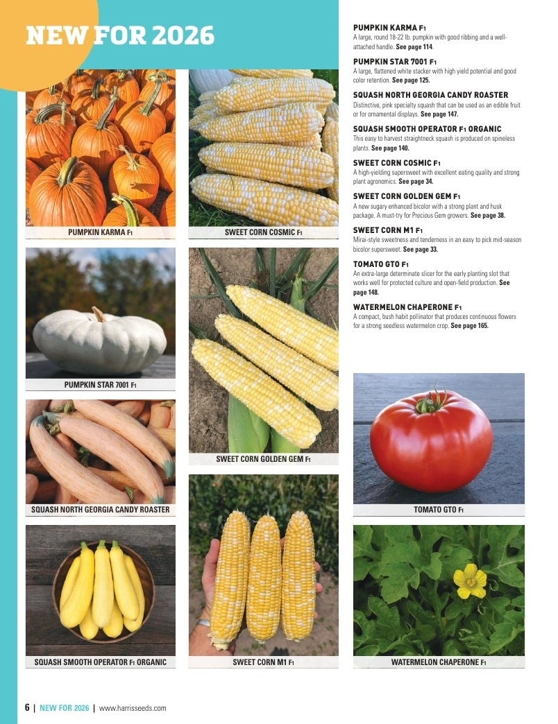 Harris Seeds flyer page 6
