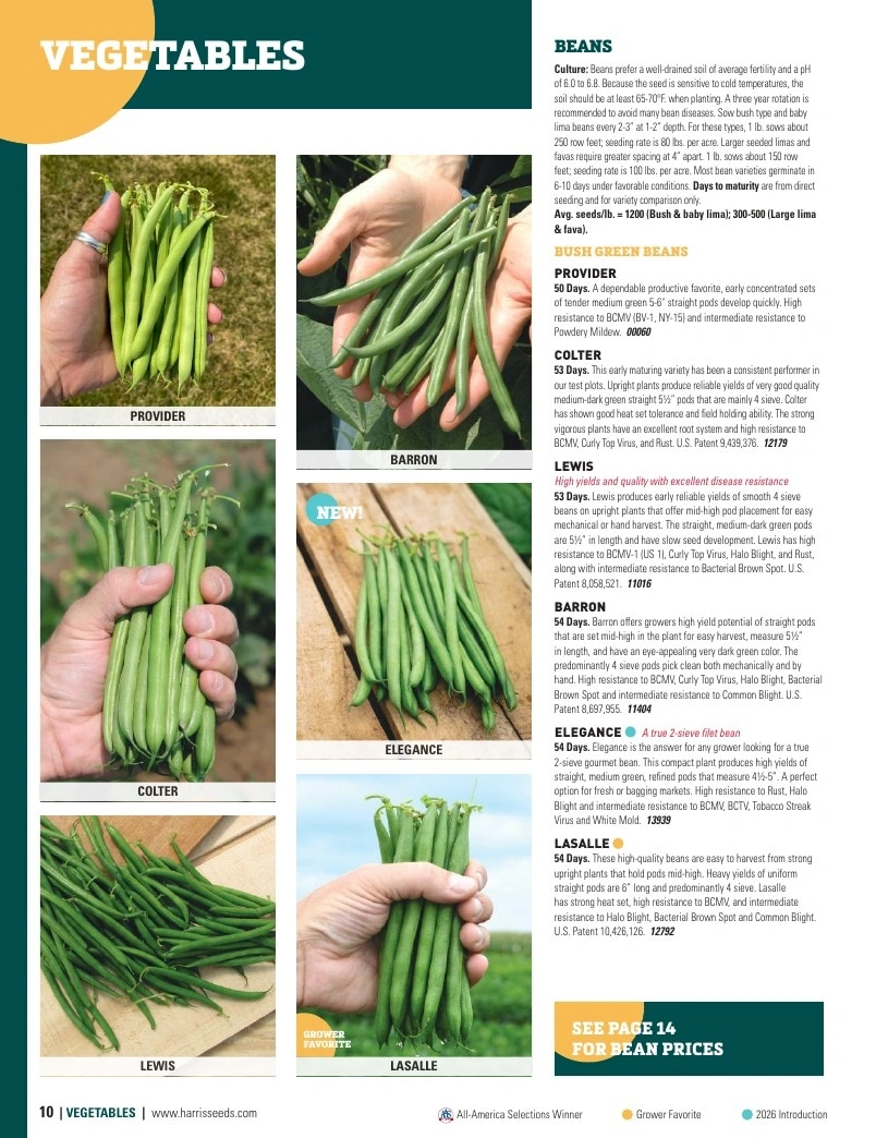 Harris Seeds flyer page 10
