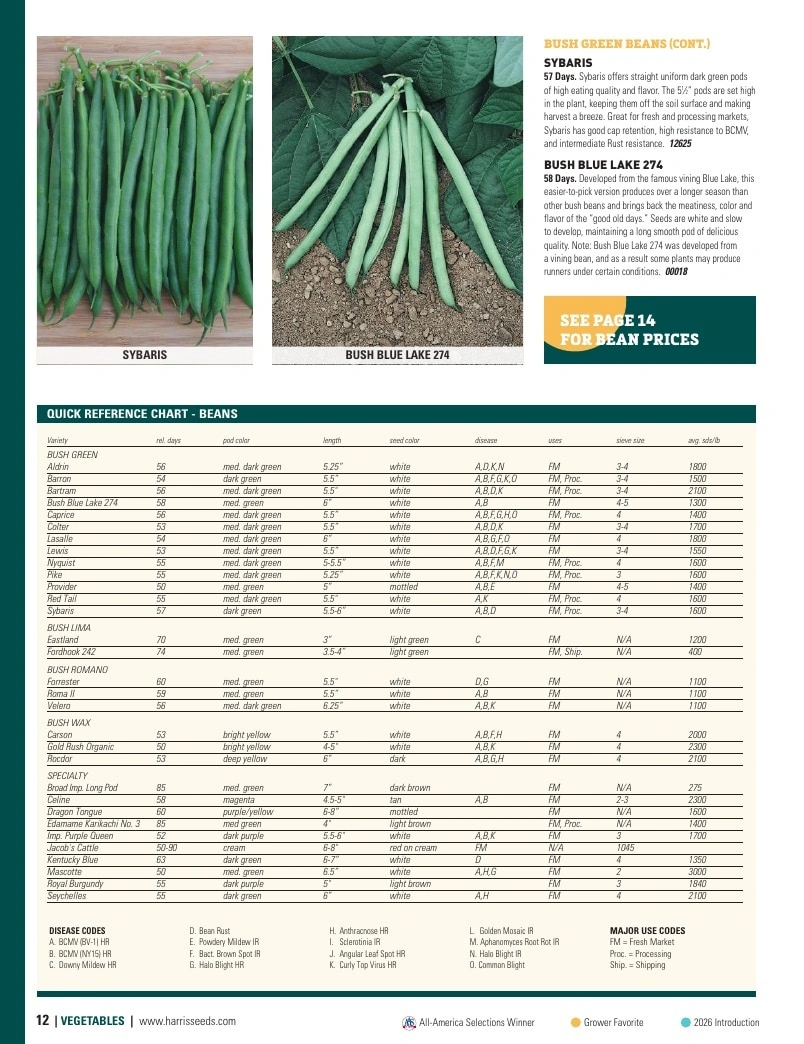 Harris Seeds flyer page 12