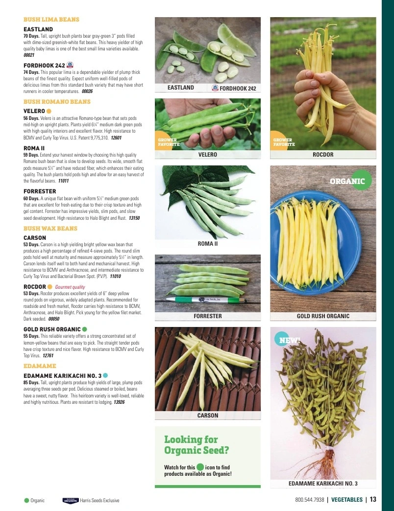 Harris Seeds flyer page 13