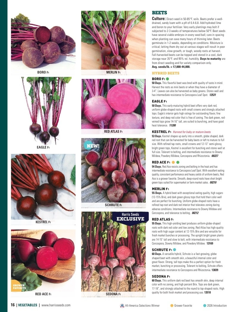 Harris Seeds flyer page 16