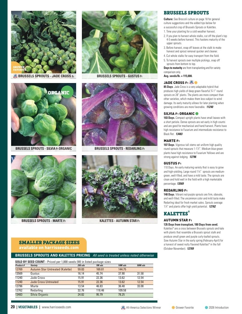 Harris Seeds flyer page 20