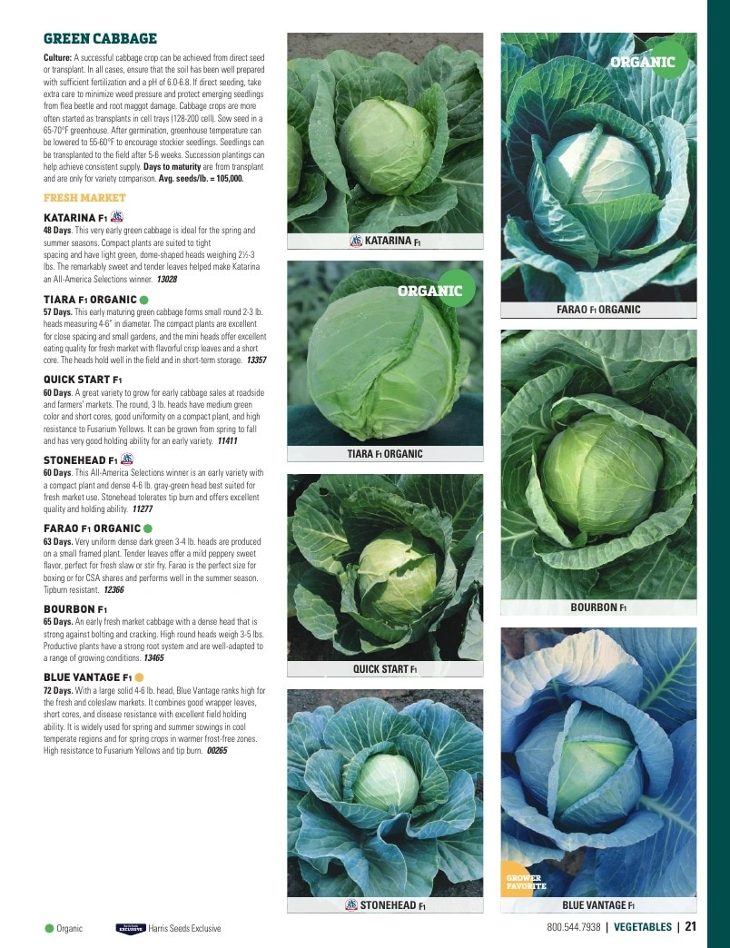 Harris Seeds flyer page 21