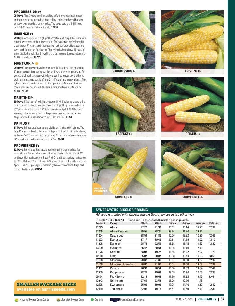 Harris Seeds flyer page 37