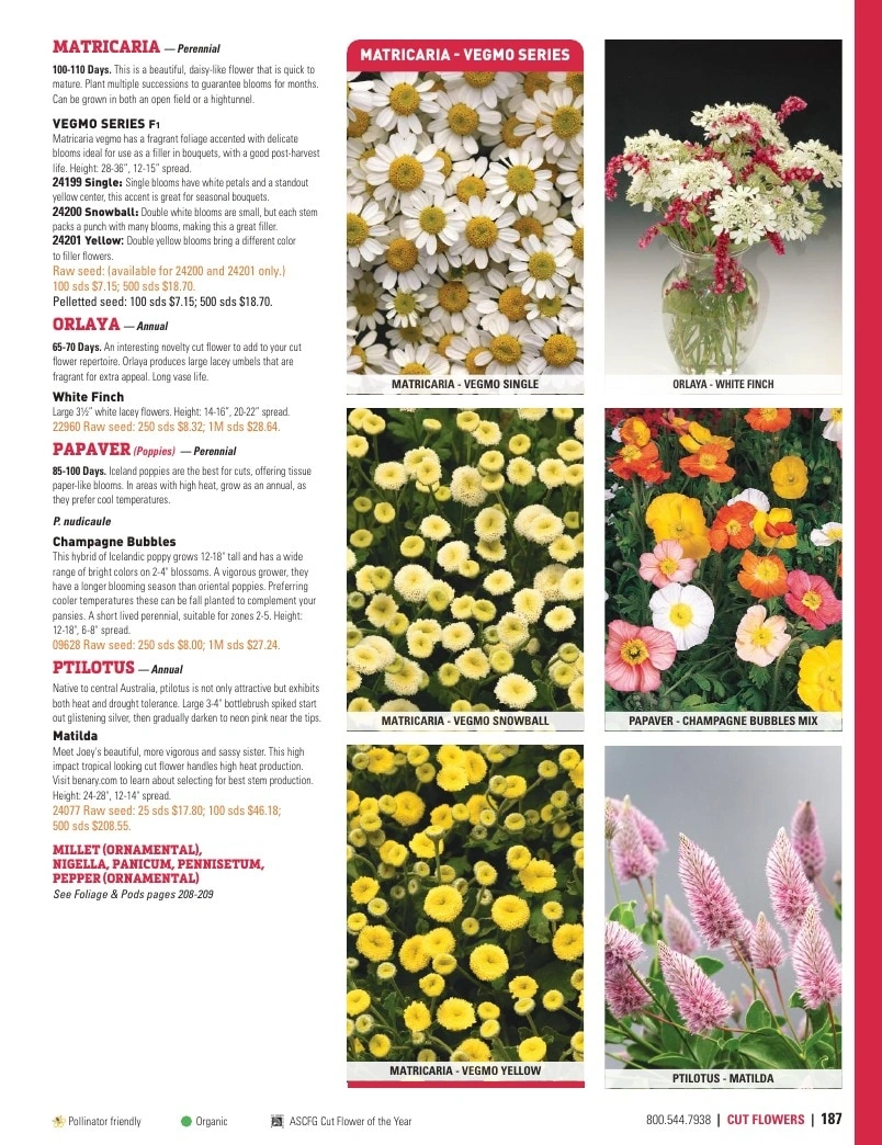 Harris Seeds flyer page 187