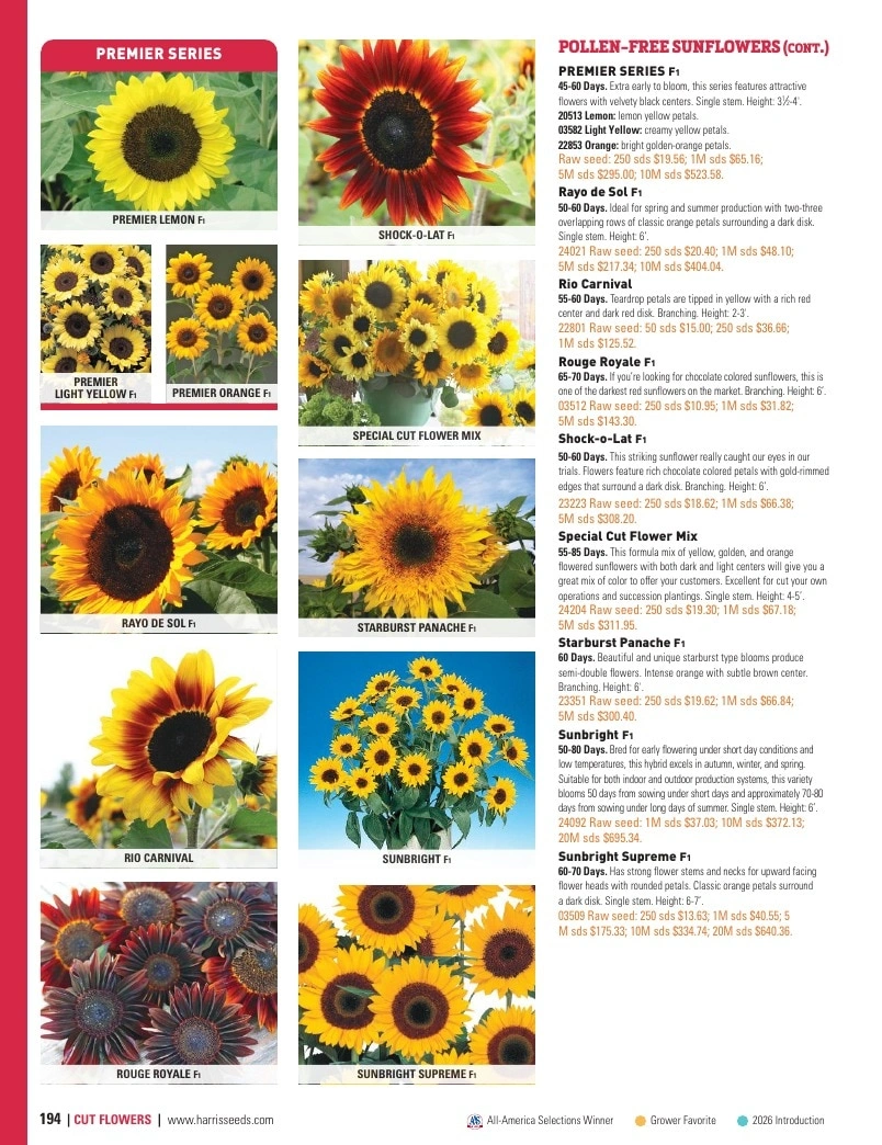 Harris Seeds flyer page 194